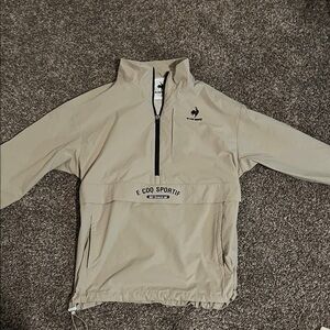 Le Coq Sportif Kids Beige Rain Jacket